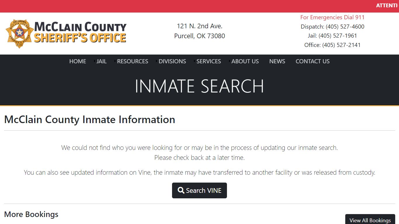 PATRICK SMITH - McClain County Sheriff's Office