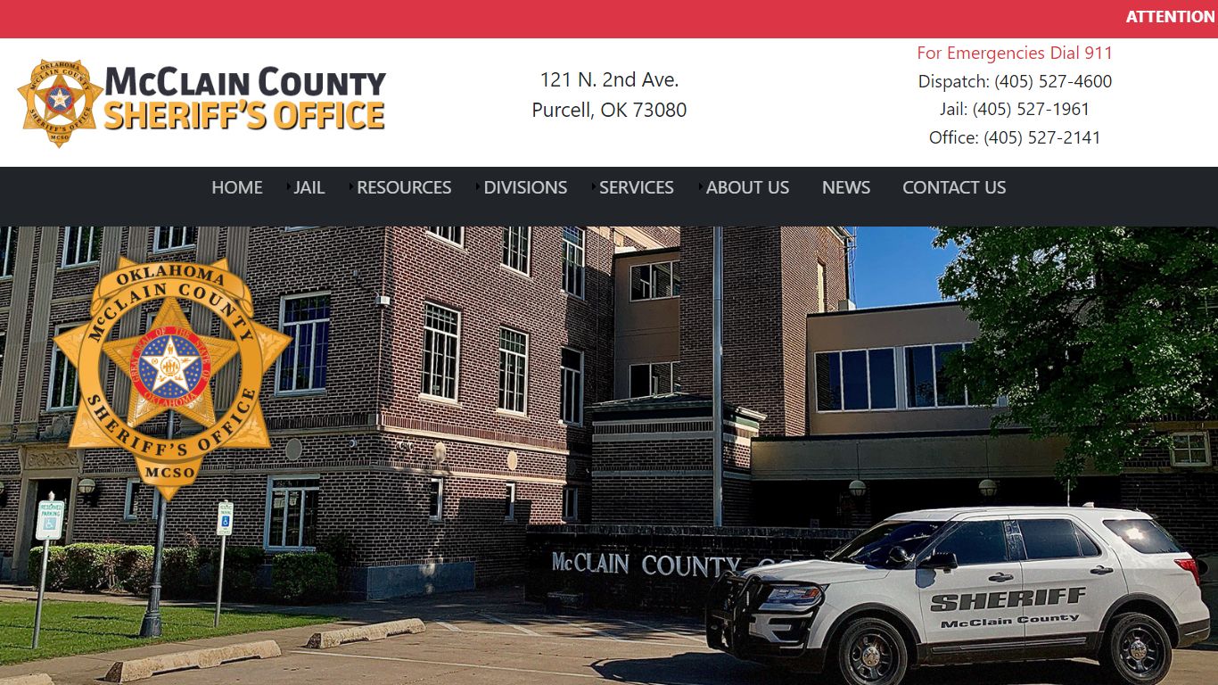 McClain County Sheriff - Purcell, Olkahoma